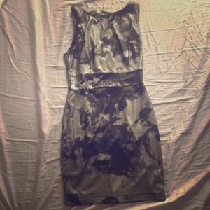 Sparkly black/grey camo cocktail dress